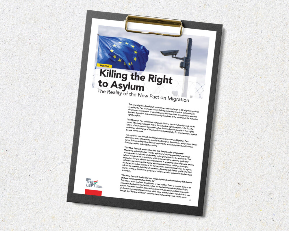 Killing The Right To Asylum – The Reality Of The New Pact On Migration ...