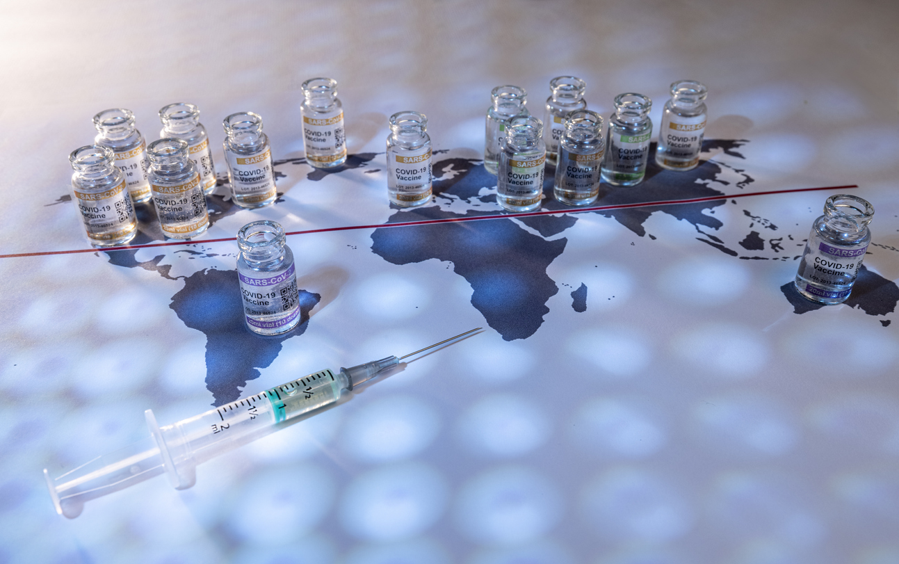 Why Is The European Union Blocking Vaccine Equality Left   World Vaccines Map 